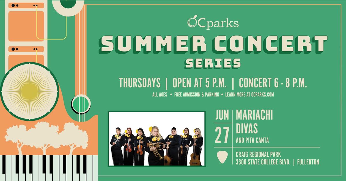Mariachi Divas: 2024 OC Parks Summer Concert Series