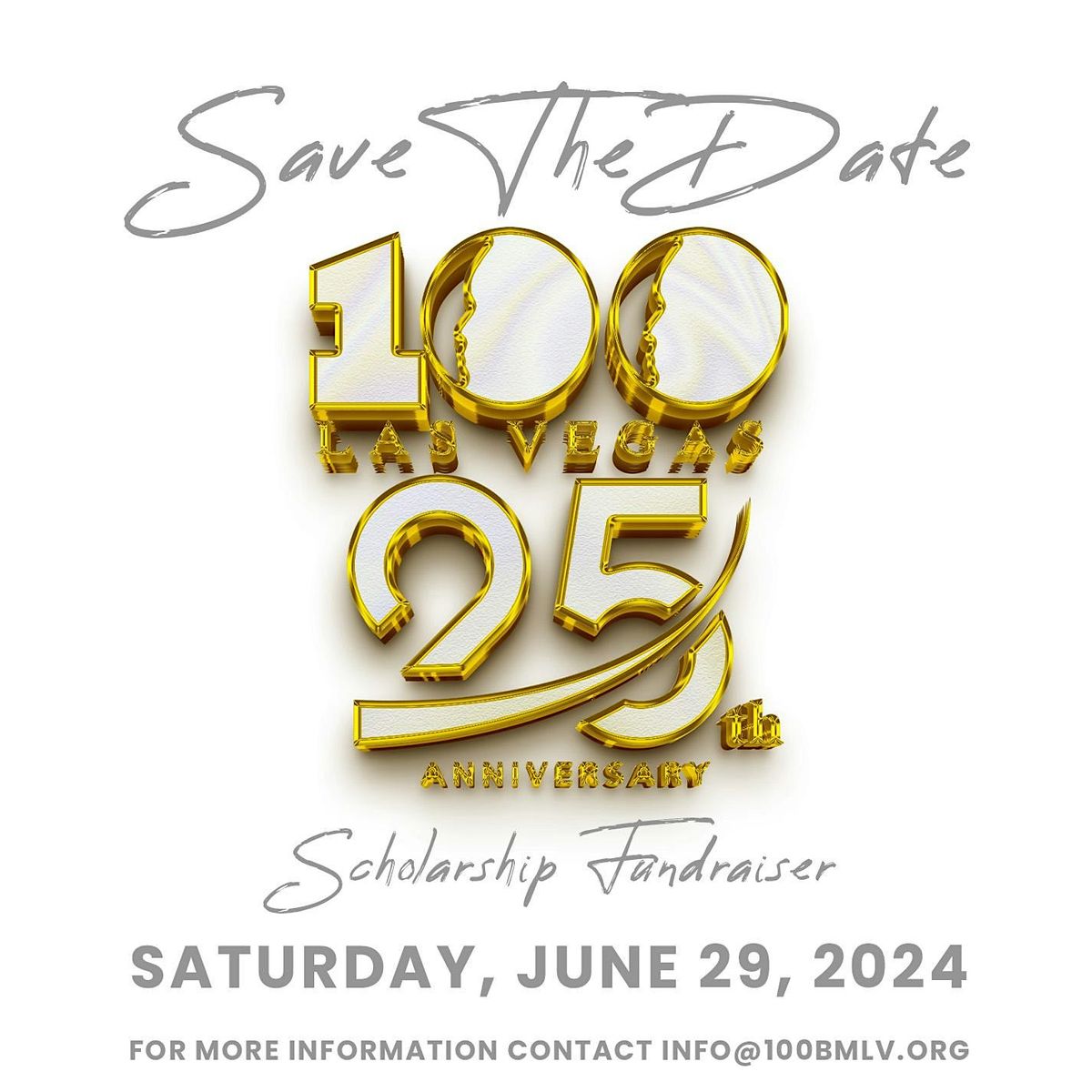 100 Black Men of Las Vegas 25th Anniversary Scholarship Fundraiser