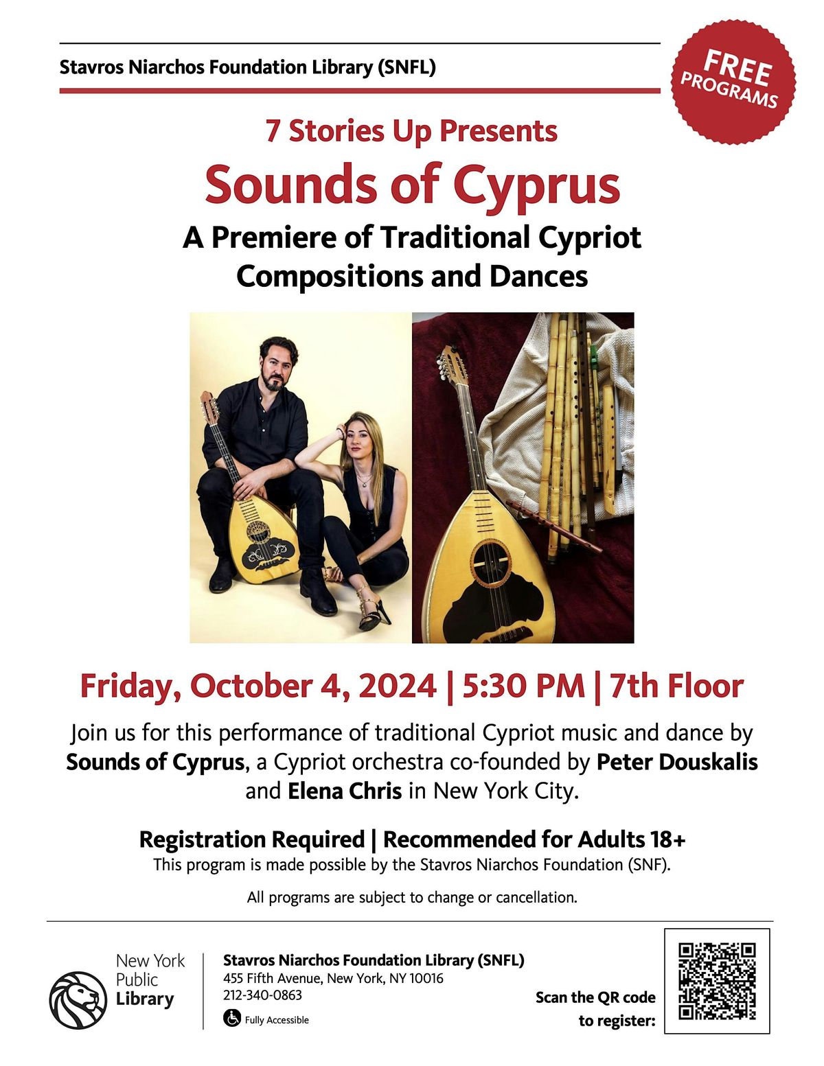 Sounds of Cyprus: A Premiere of Traditional Cypriot Compositions and Dances