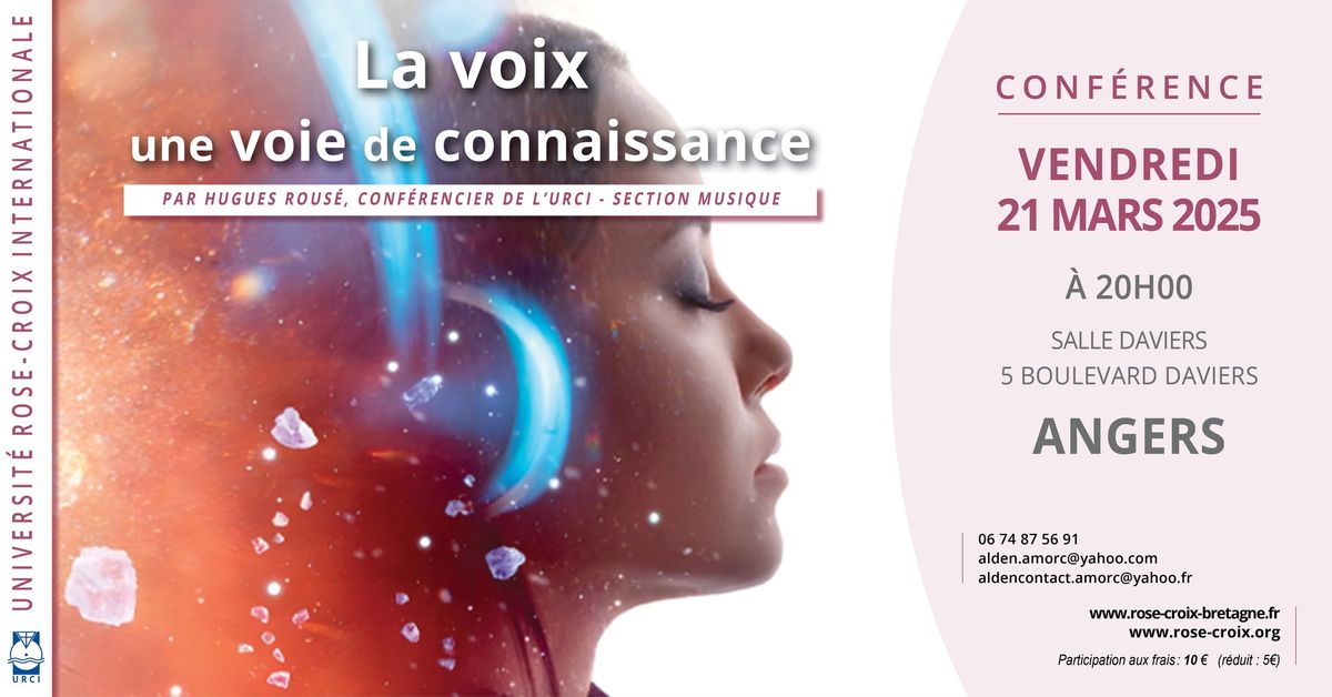 Conf\u00e9rence | La voix, une voie de connaissance