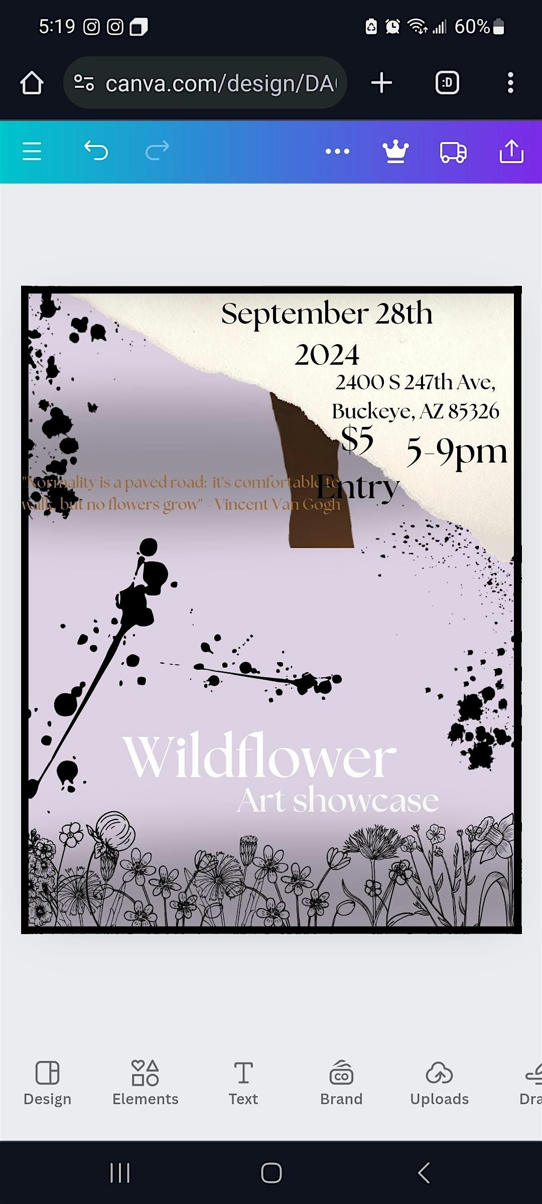 Wildflower Art Showcase