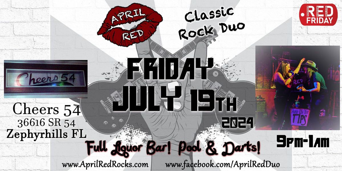 April Red ROCKS Cheers 54 in Zephyrhills!