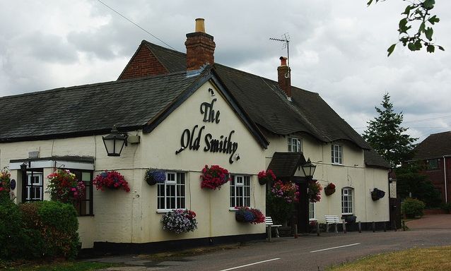 Meal at the Old Smithy, Church Lawford