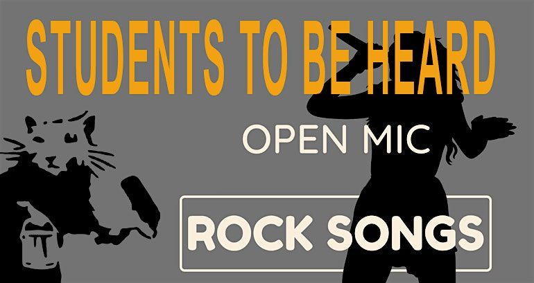 STUDENTS TO BE HEARD ROCK CONCERT