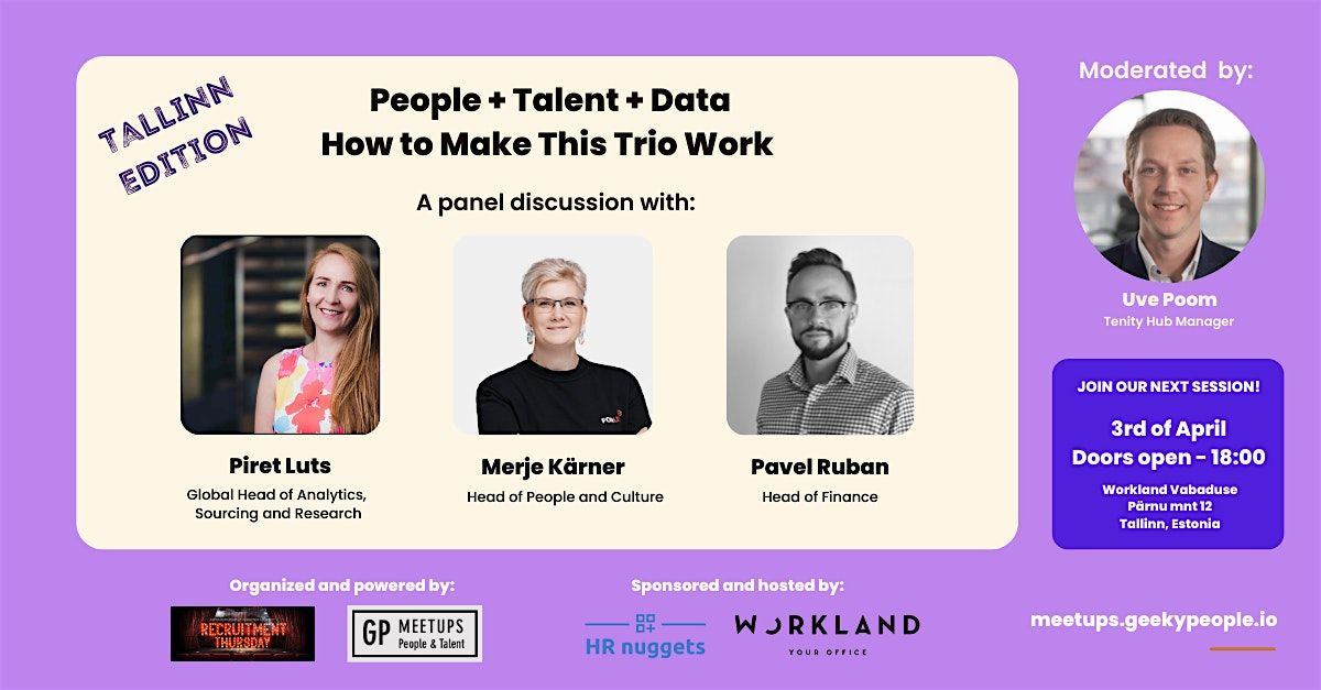 People + Talent + Data - How to Make This Trio Work