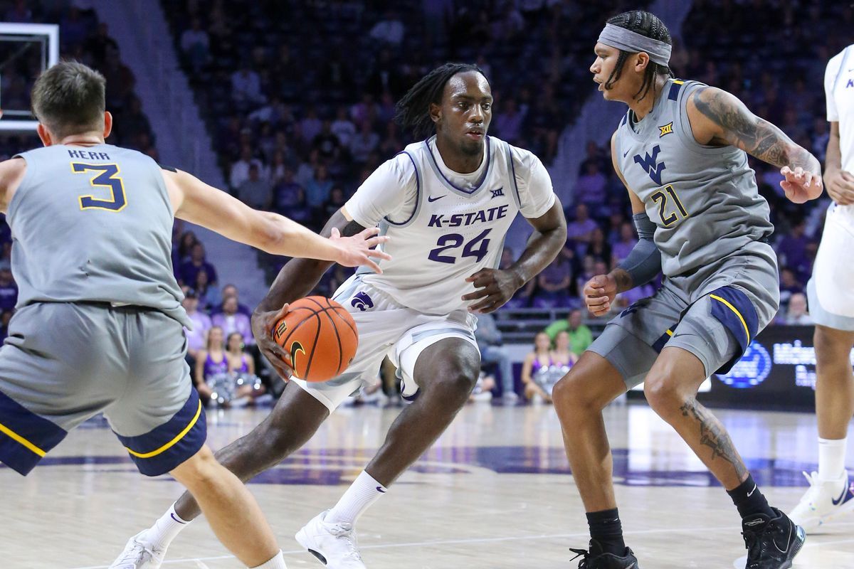 West Virginia Mountaineers at Kansas State Wildcats Mens Basketball