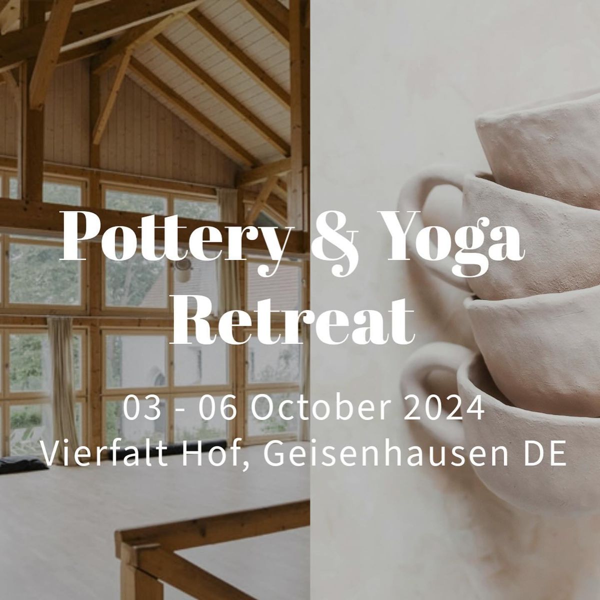 Pottery & Yoga Retreat With Ela