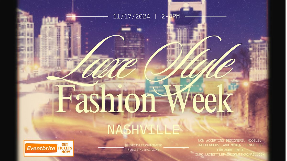 Luxe Style Fashion Week Nashville