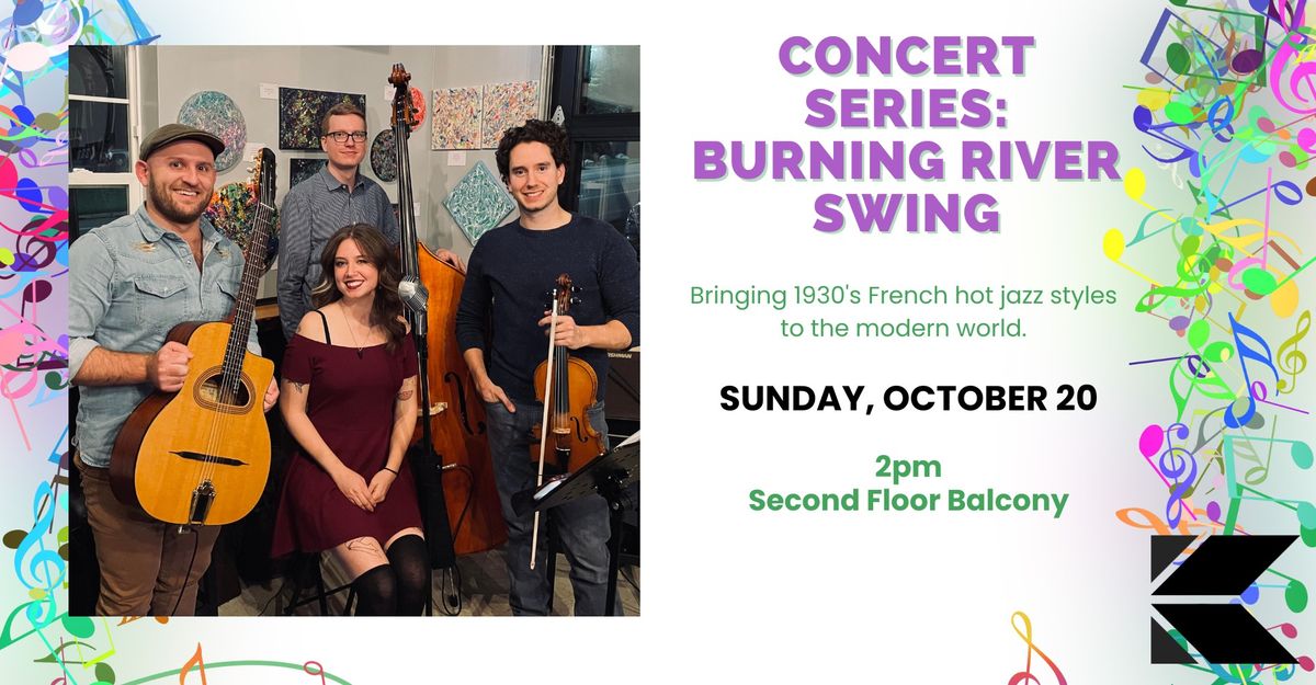 Concert Series: Burning River Swing