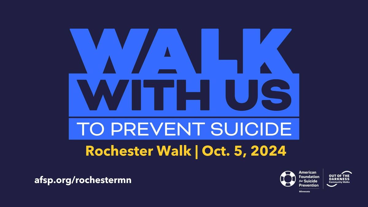 Rochester Out of the Darkness Walk