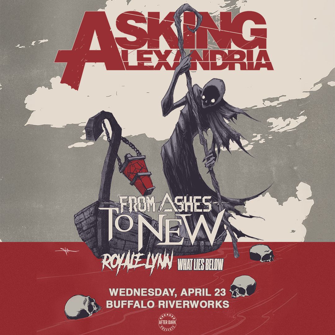 Asking Alexandria with From Ashes to New at Minglewood Hall