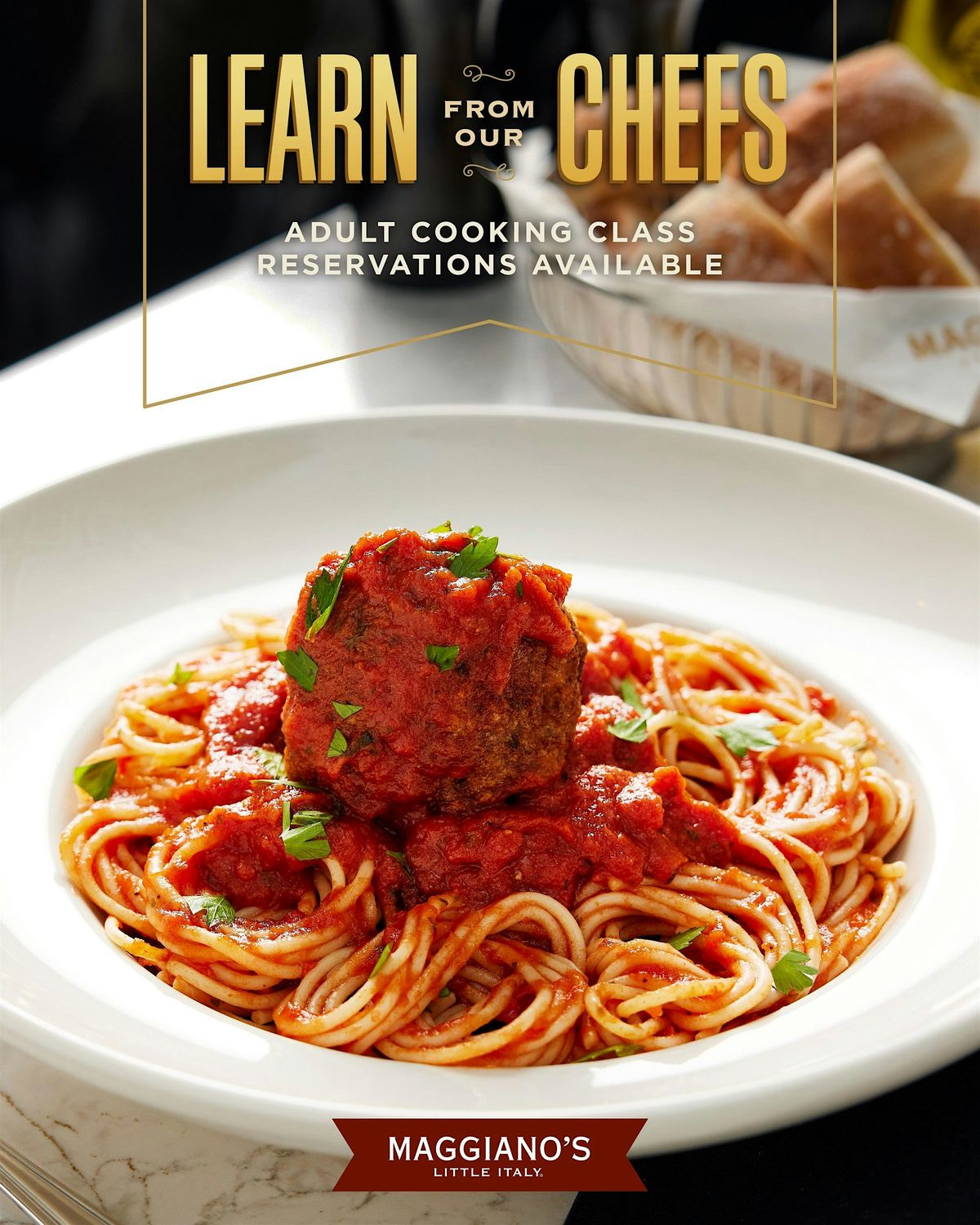 Maggiano's Fall Adult Cooking Class