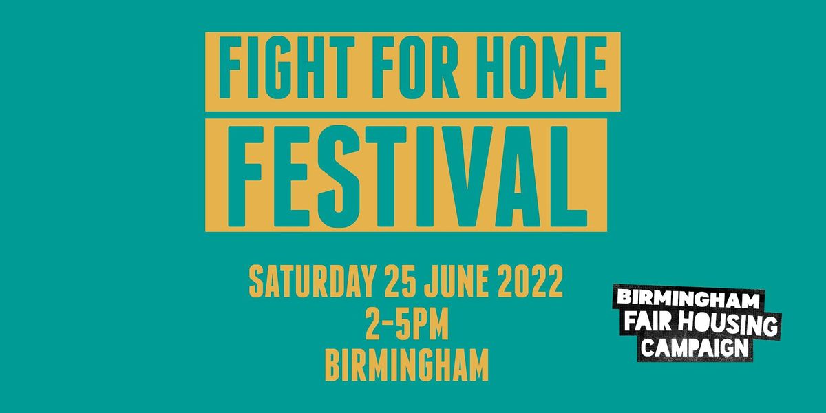 Fight for Home Festival