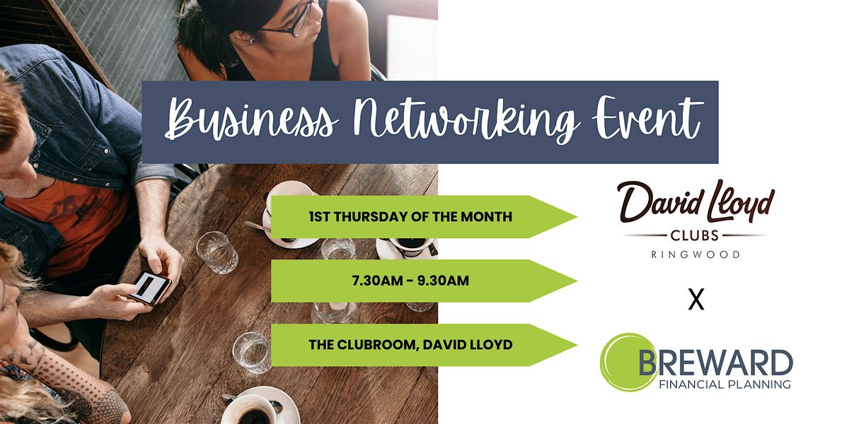 The Business Networking Event at David Lloyd Ringwood November