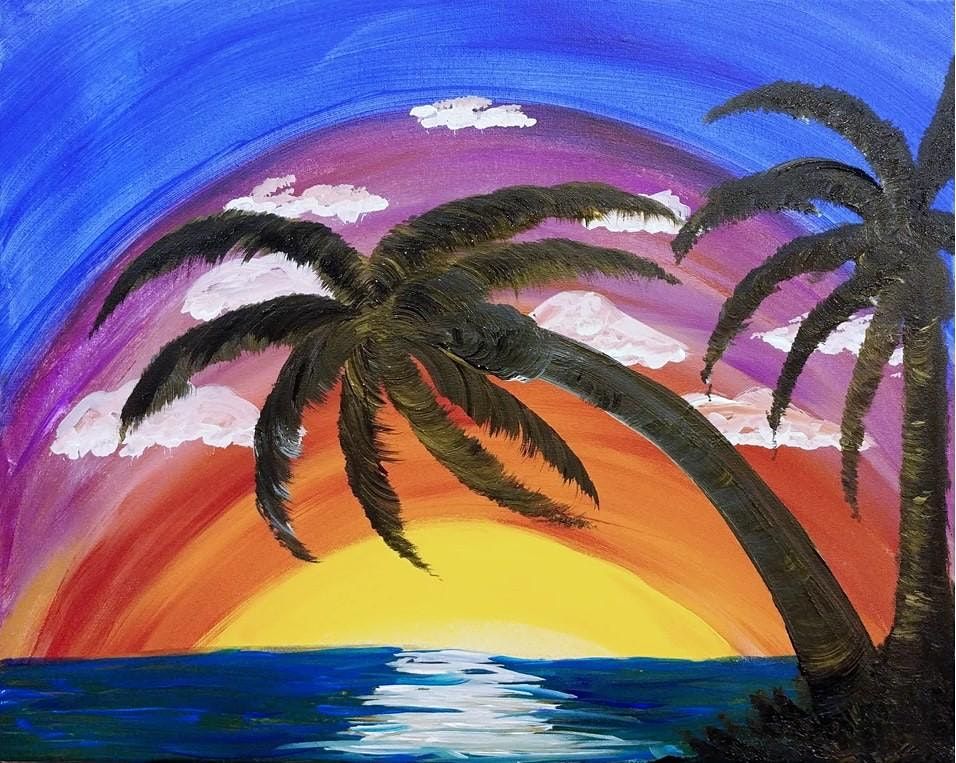 IN STUDIO CLASS Sunset Palm Mon July 18th 6:30pm $35
