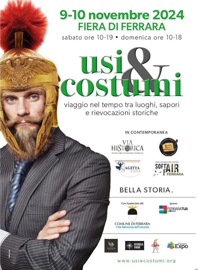 Evento ufficiale Fiera Usi&Costumi Ferrara 2024