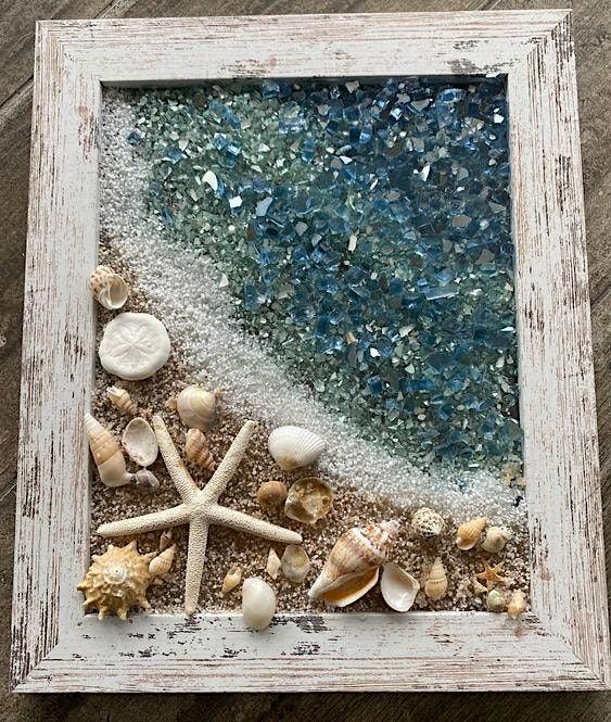Mix & Make Series: Crushed Glass Beach Art