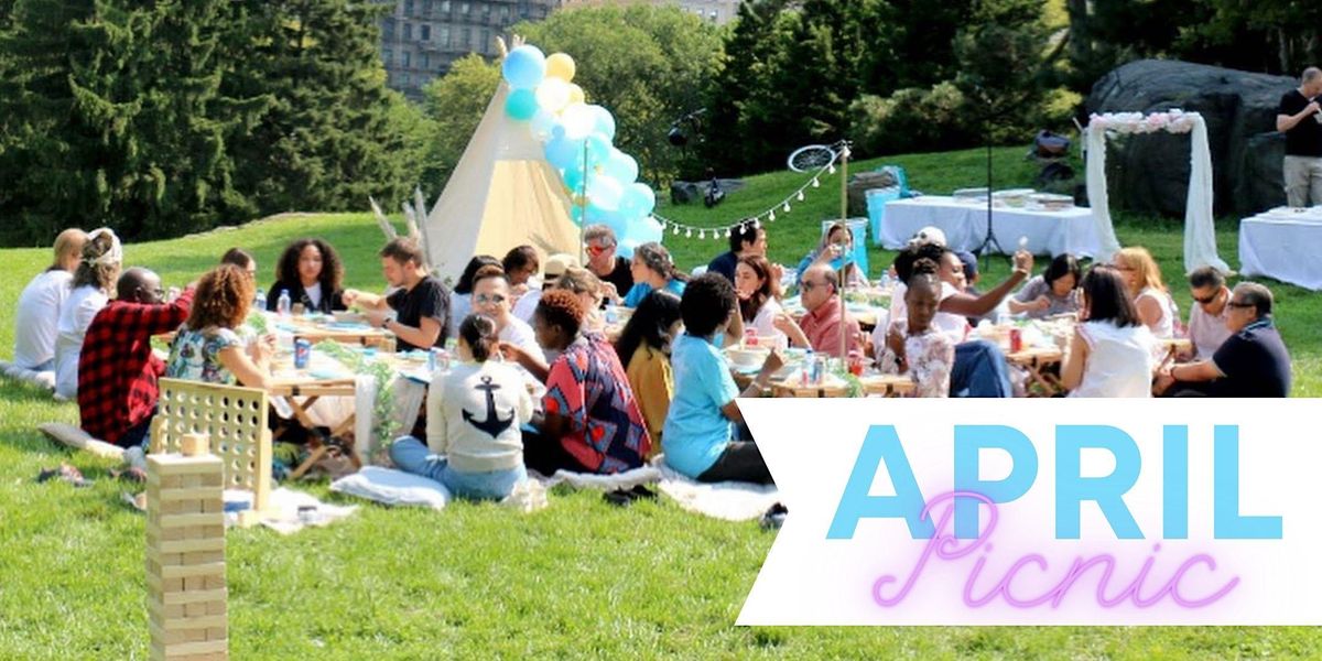 April Central Park Picnic Social Event
