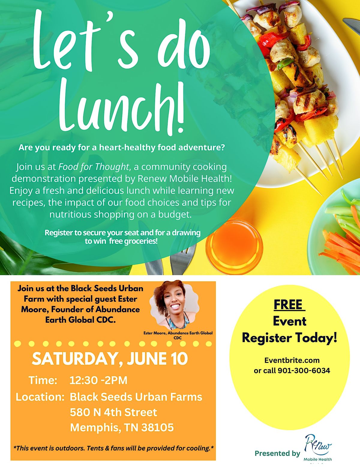 Food for Thought: Heart-Healthy Community Cooking Series