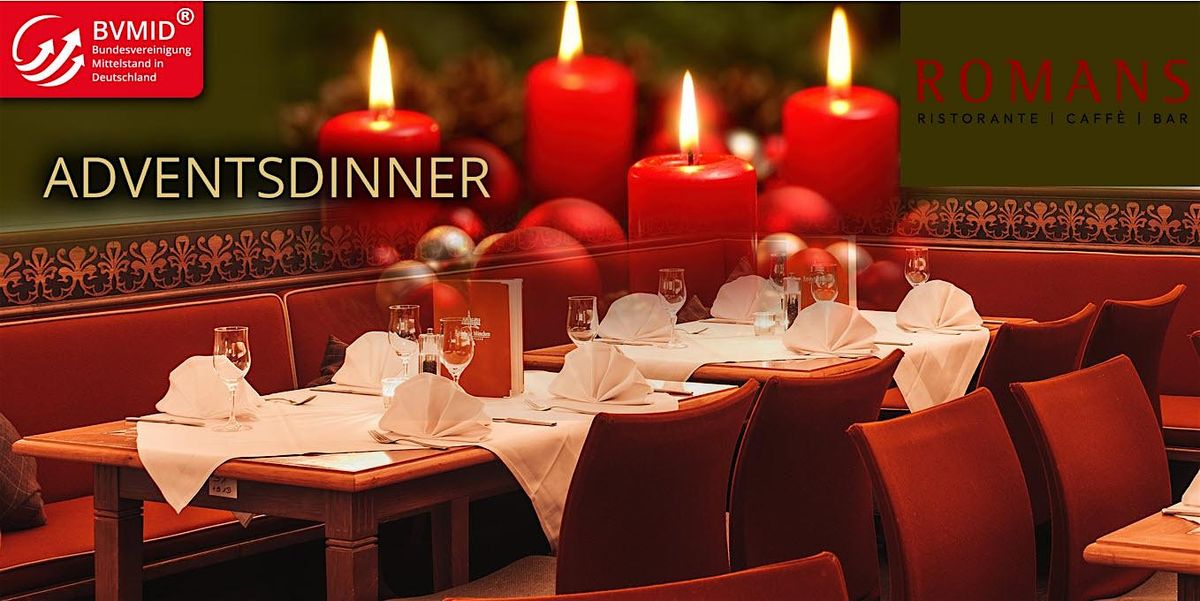 Das traditionelle Advents Dinner \u2b55 Der Mittelstand in M\u00fcnchen feiert