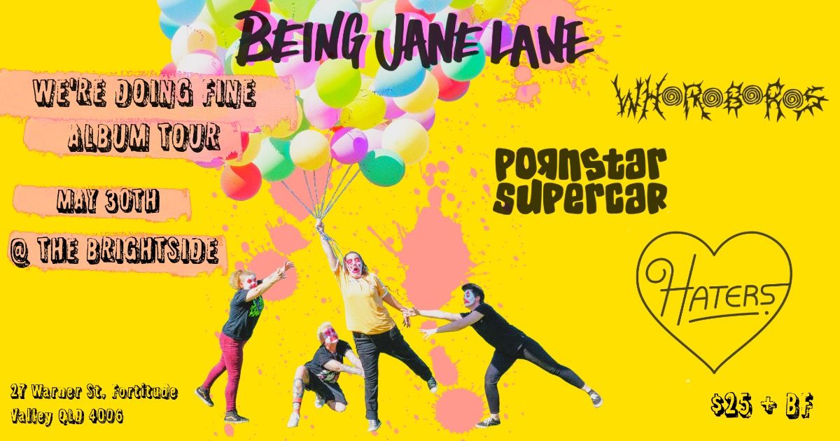 Being Jane Lane 'We're Doing Fine' Album Tour: Brisbane 