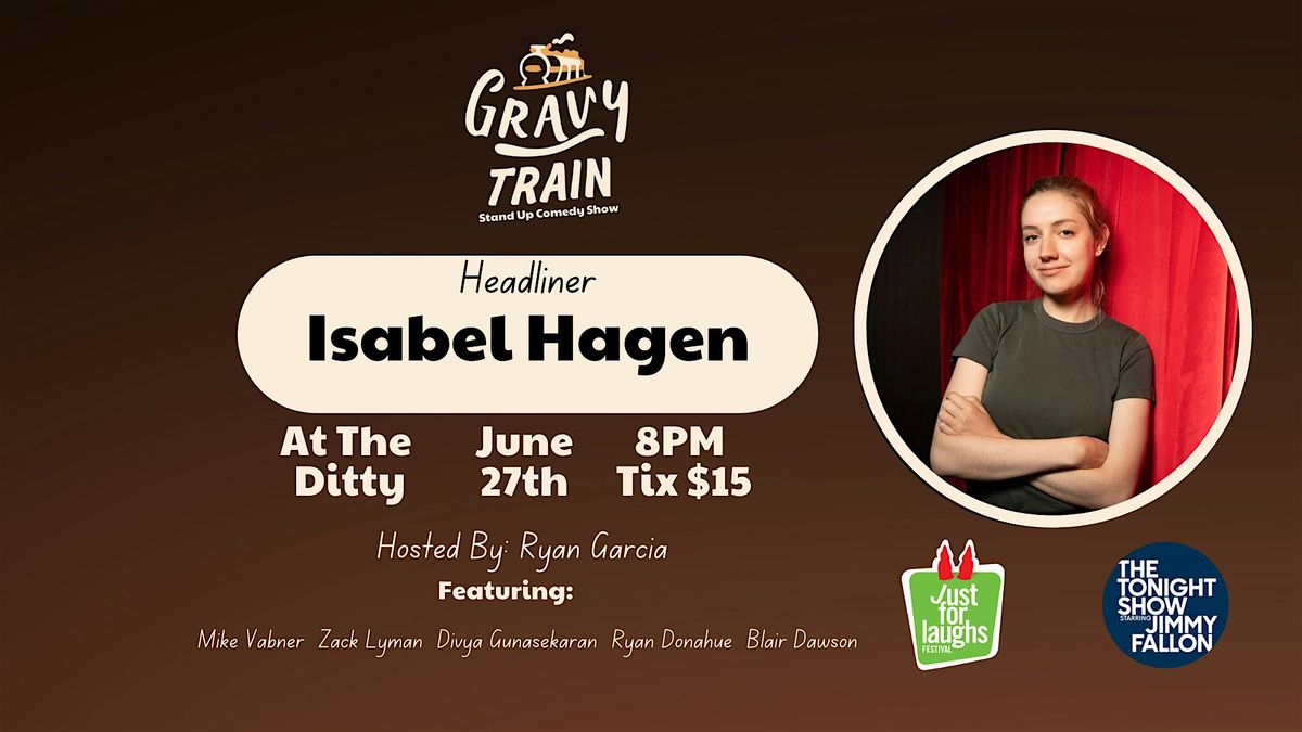 Comedy Night At The Ditty Headliner Isabel Hagen