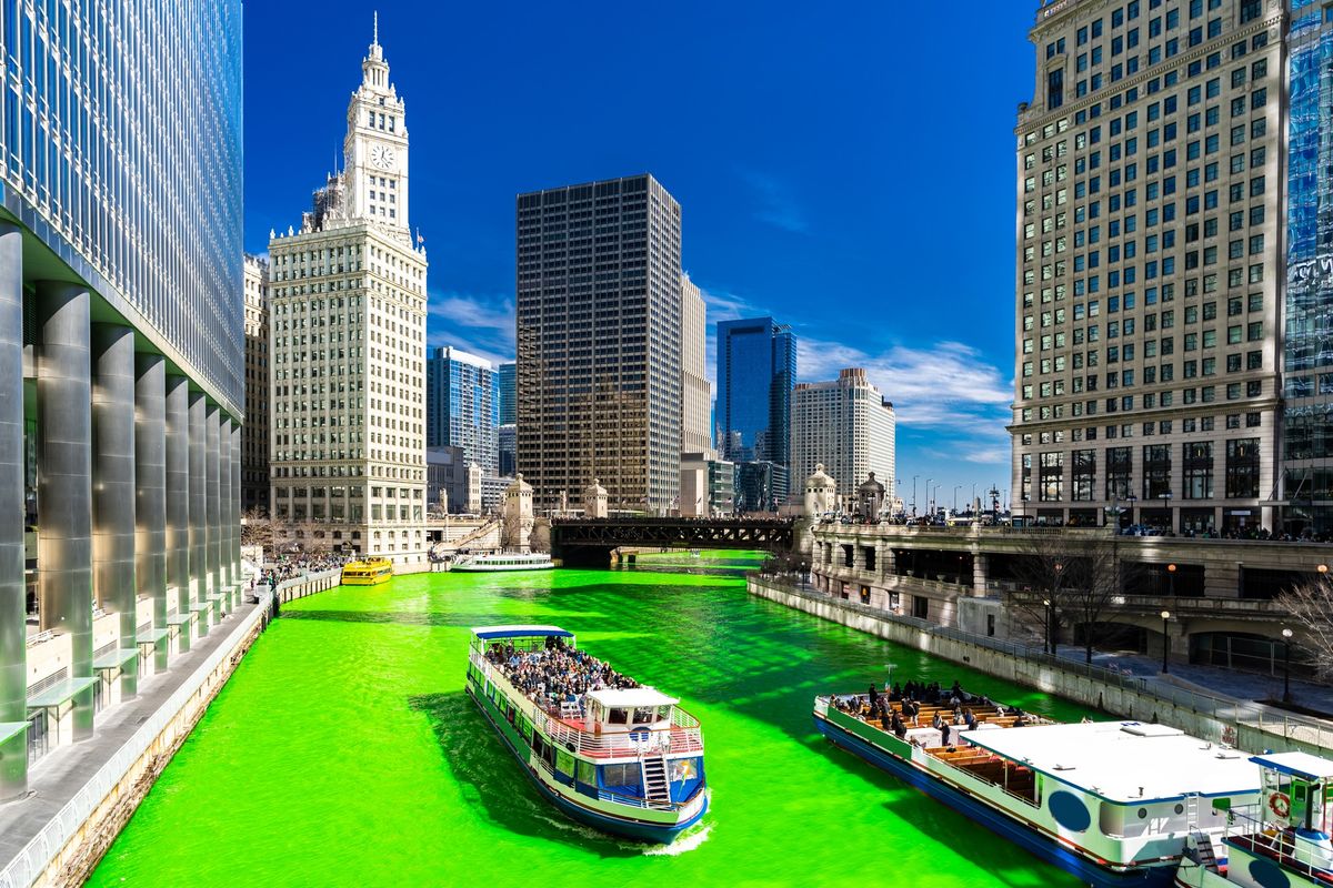 2025 Chicago River Dyeing: St. Patrick\u2019s Day