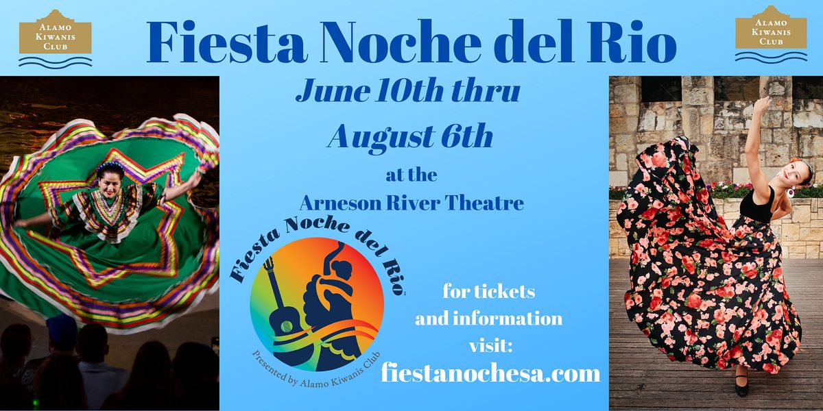 65th Fiesta Noche del Rio 2022, Arneson River Theatre, San Antonio