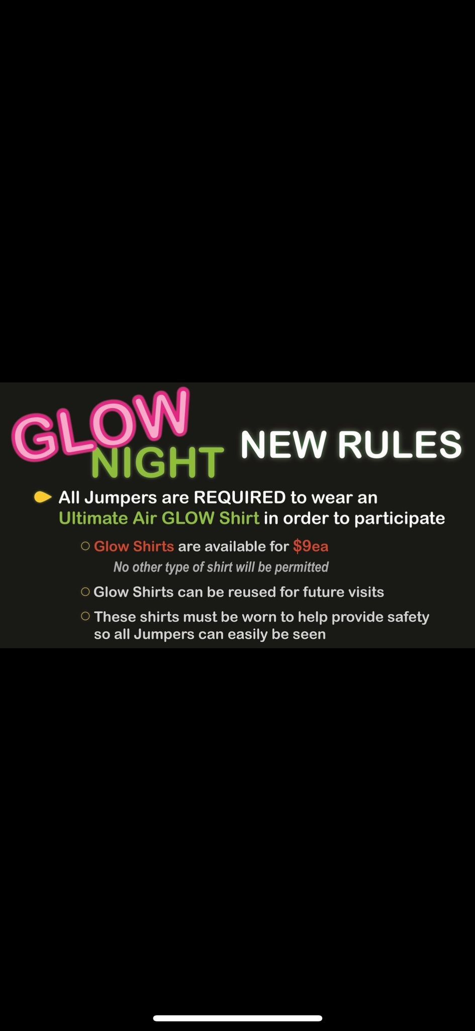 GLOW NIGHT @ Ultimate Air Trampoline Park 