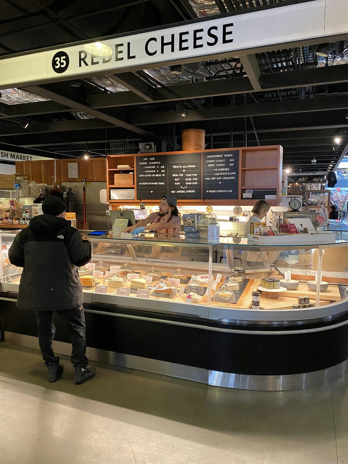 A Rebel Cheese Tasting @ Essex Market, Essex Kitchen @ Essex Market ...