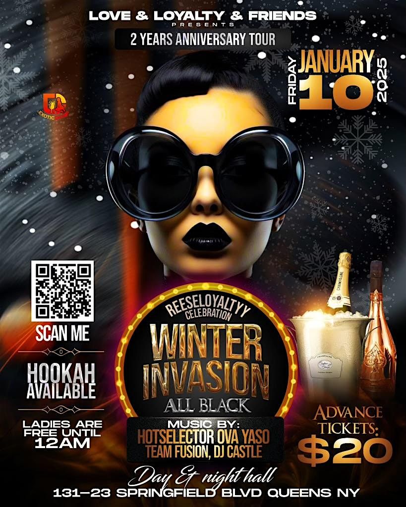 Winter invasion 2 years anniversary tour Reeseloyaltyy celebration