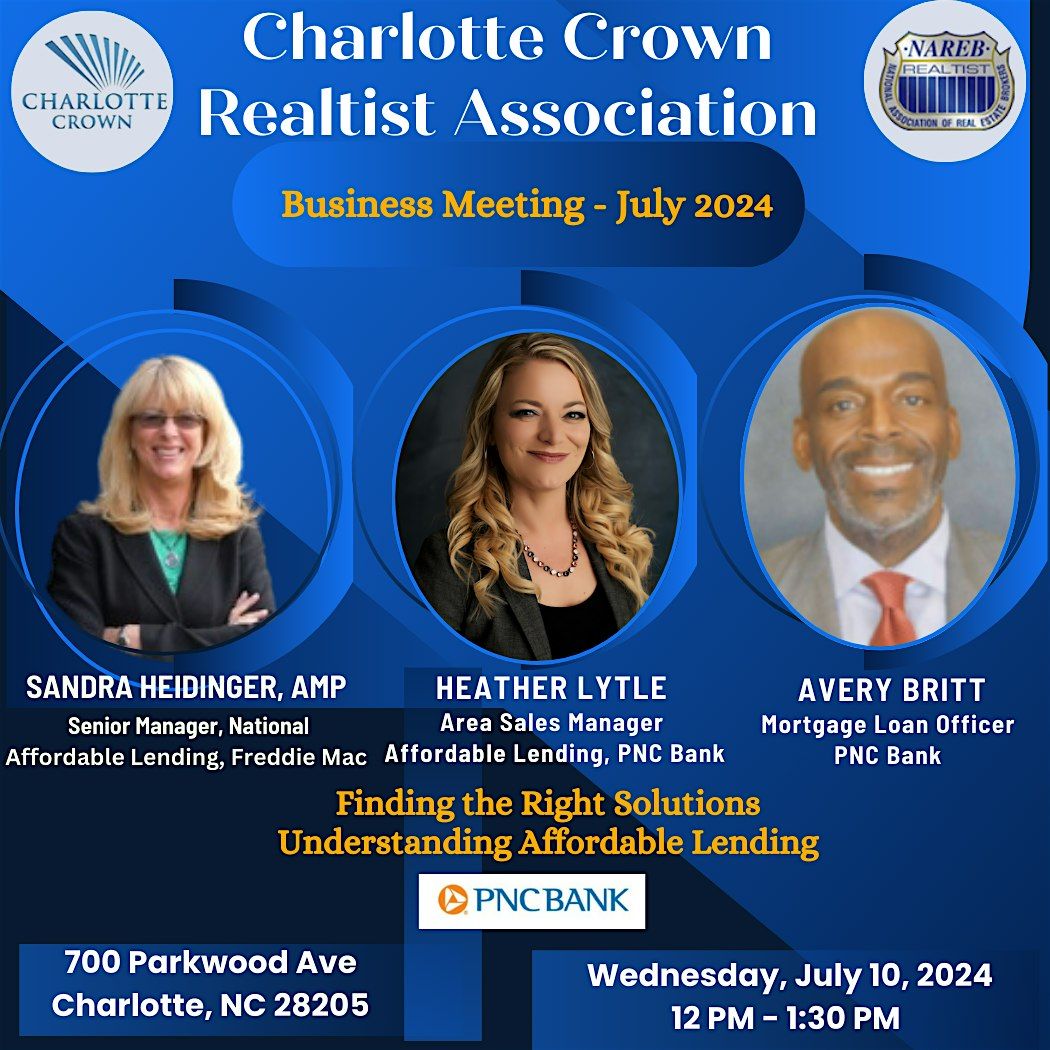 Charlotte Crown's July 2024 Business Meeting
