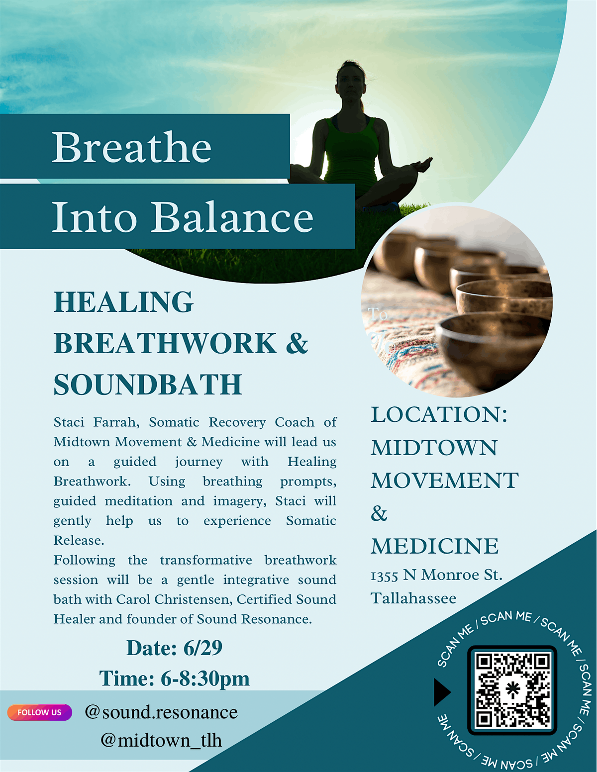 Breathe Into Balance:Healing Breathwork & Sound Bath