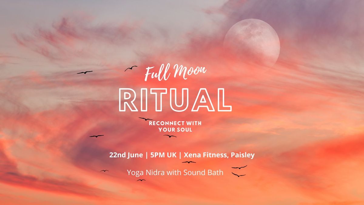 Full Moon ? Ritual with Sound Bath