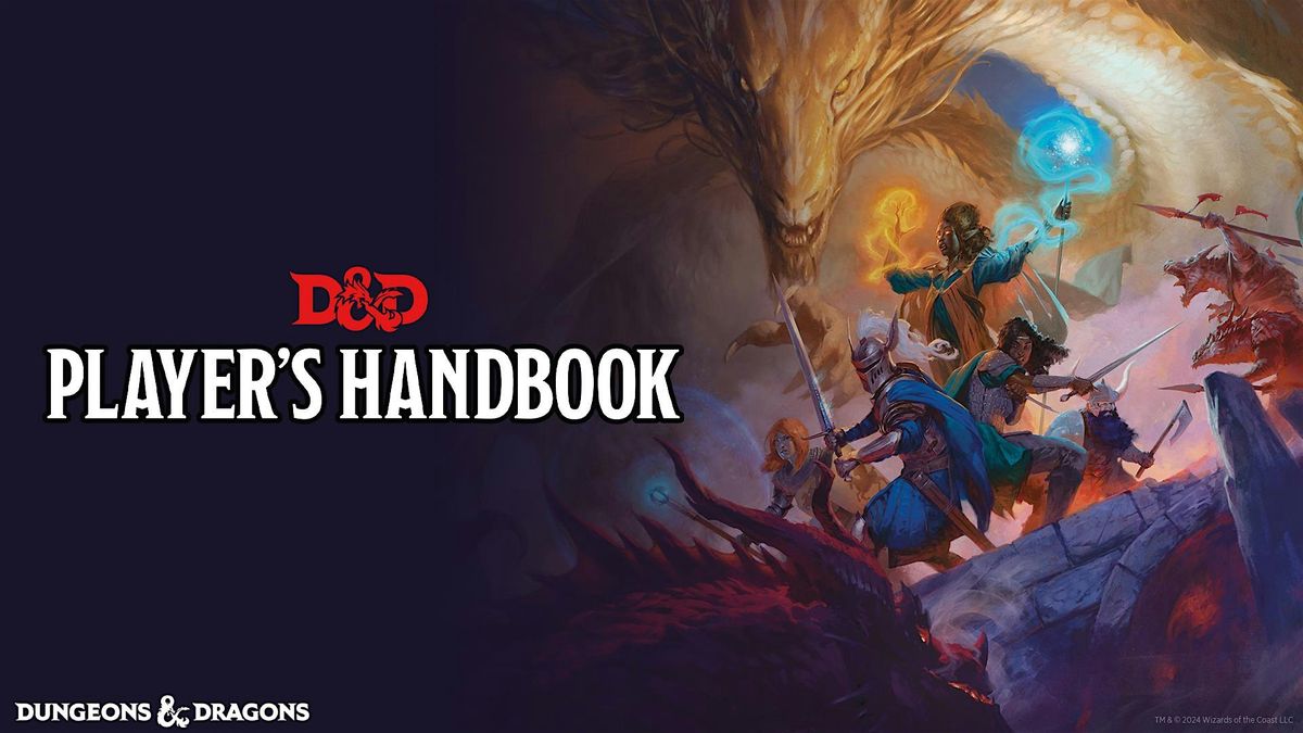 D&D 50th Anniversary Play Series 2025 Players Handbook DULUTH