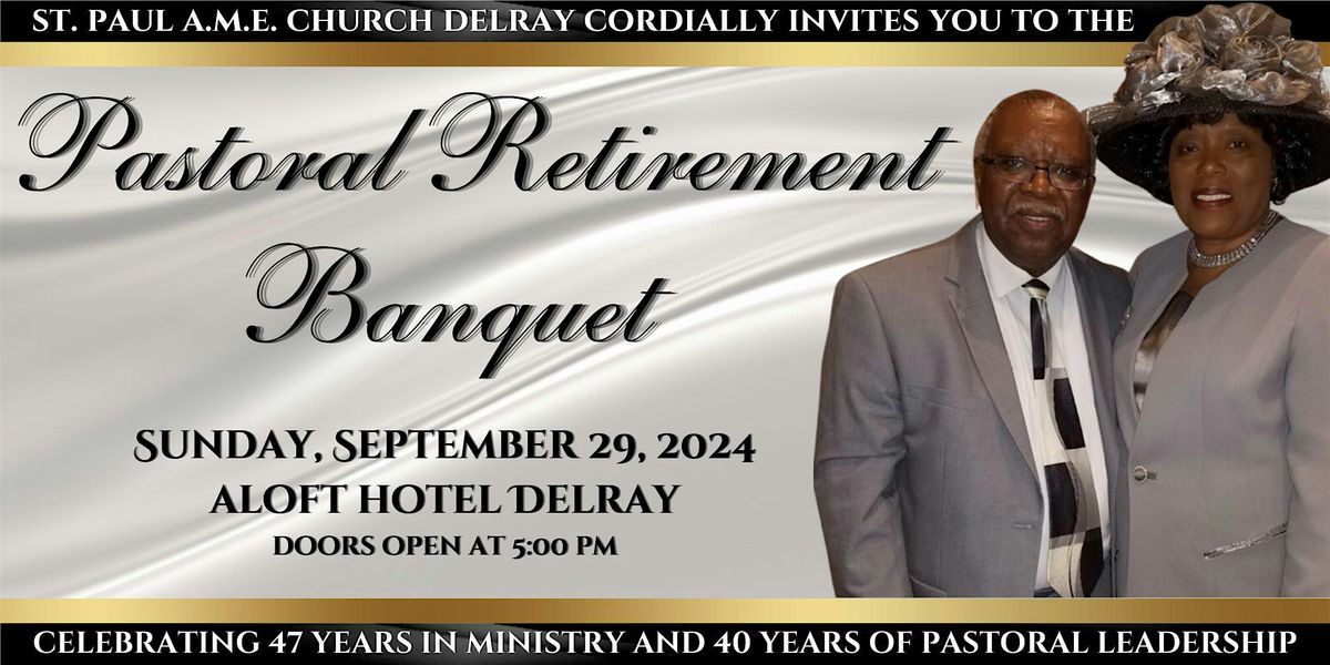 Pastoral Retirement Banquet