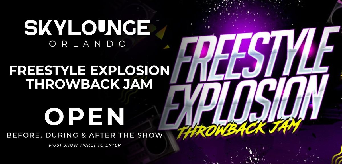 Sky Lounge Amway Event - Freestyle Explosion Throwback Jam July 16th