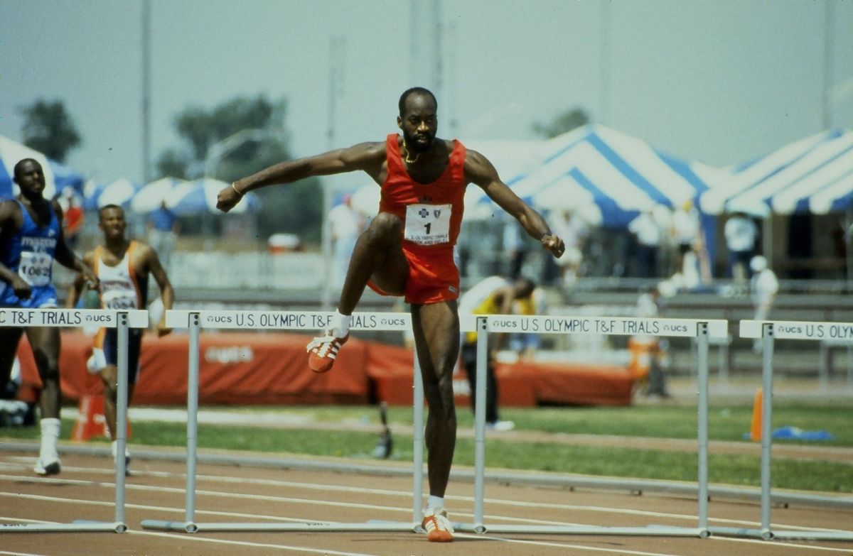 OLYMPIC CHAMPION EDWIN MOSES