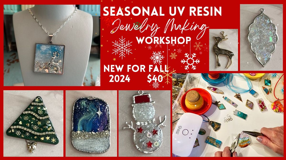 Season UV Resin Jewelry Making Workshop