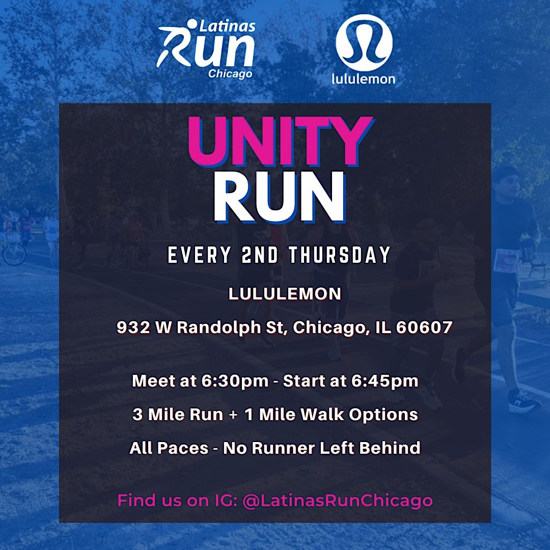 Latinas Run Chicago Unity Run