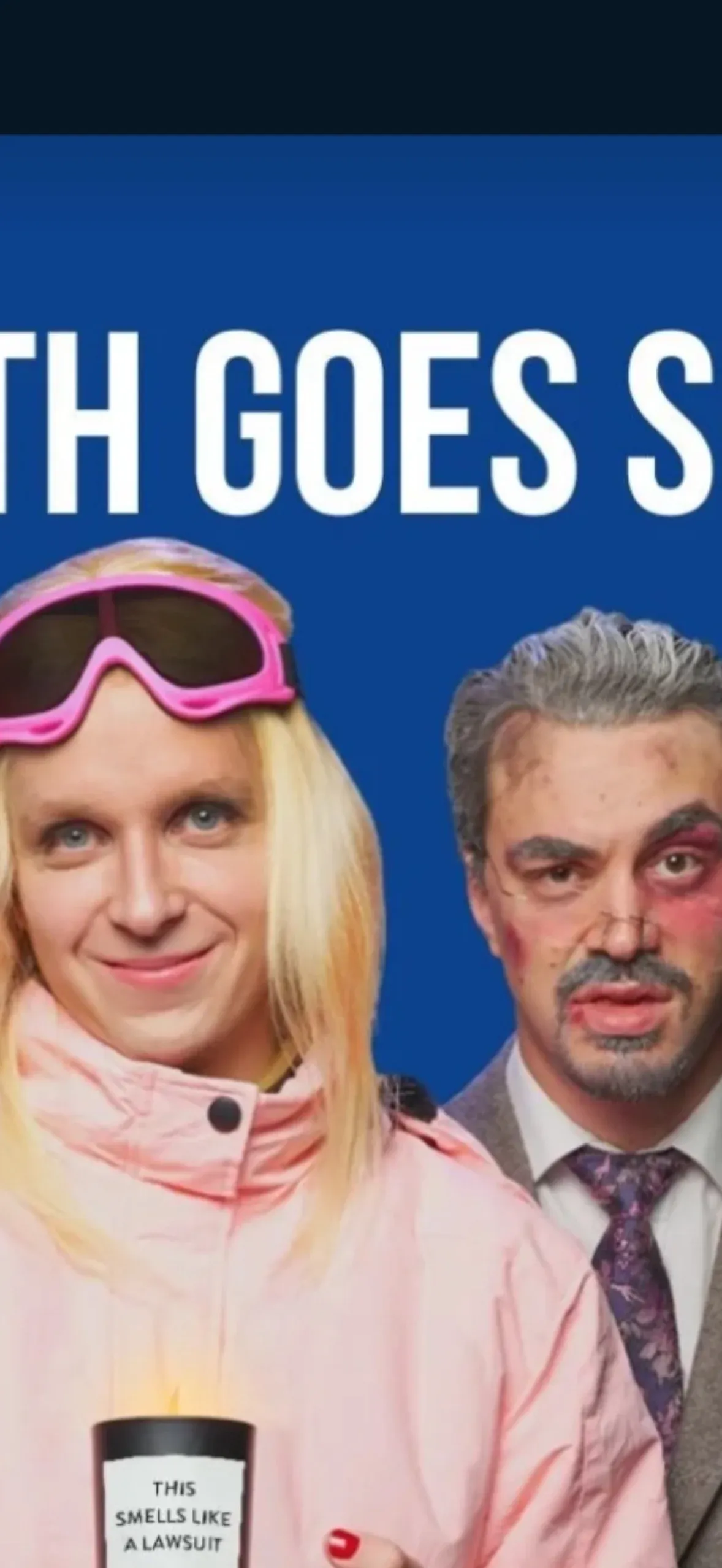 $15-Gwenyth Goes Skiing- Comedy Show and dinner afterwards