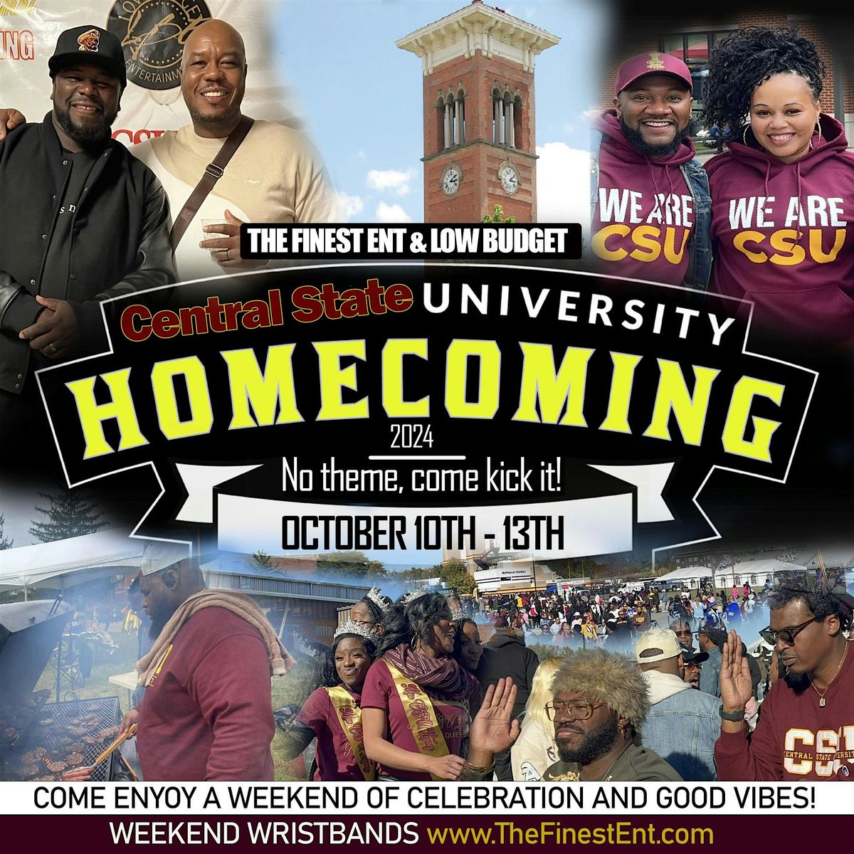 2024 CSU Homecoming Weekend Wristband & Tickets