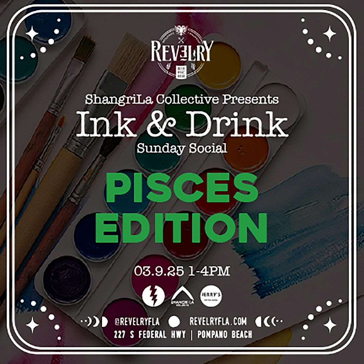 Ink + Drink Sunday Social: Pisces Edition