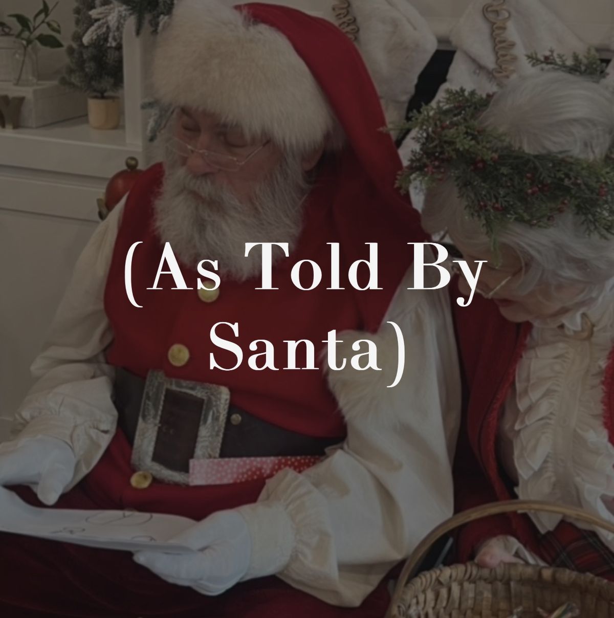 Story time with Santa