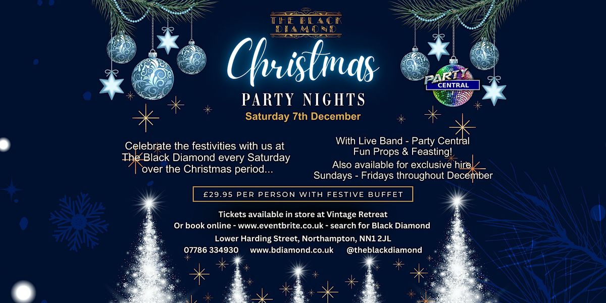 Christmas Party Night at The Black Diamond