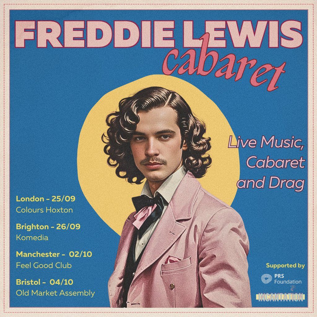 Freddie Lewis Cabaret Tour BRIGHTON