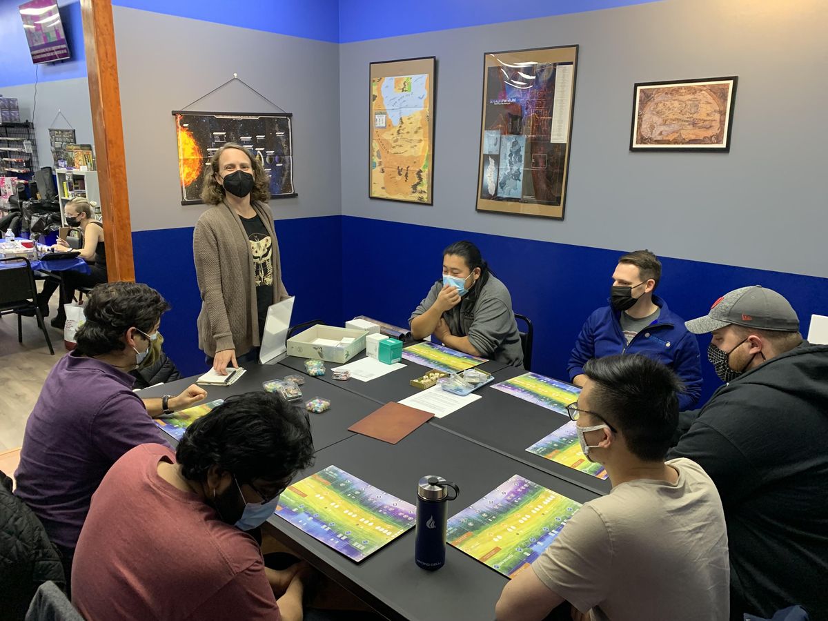 PLAYTEST The Fox Experiment, Game Kastle (College Park), 8 March 2022