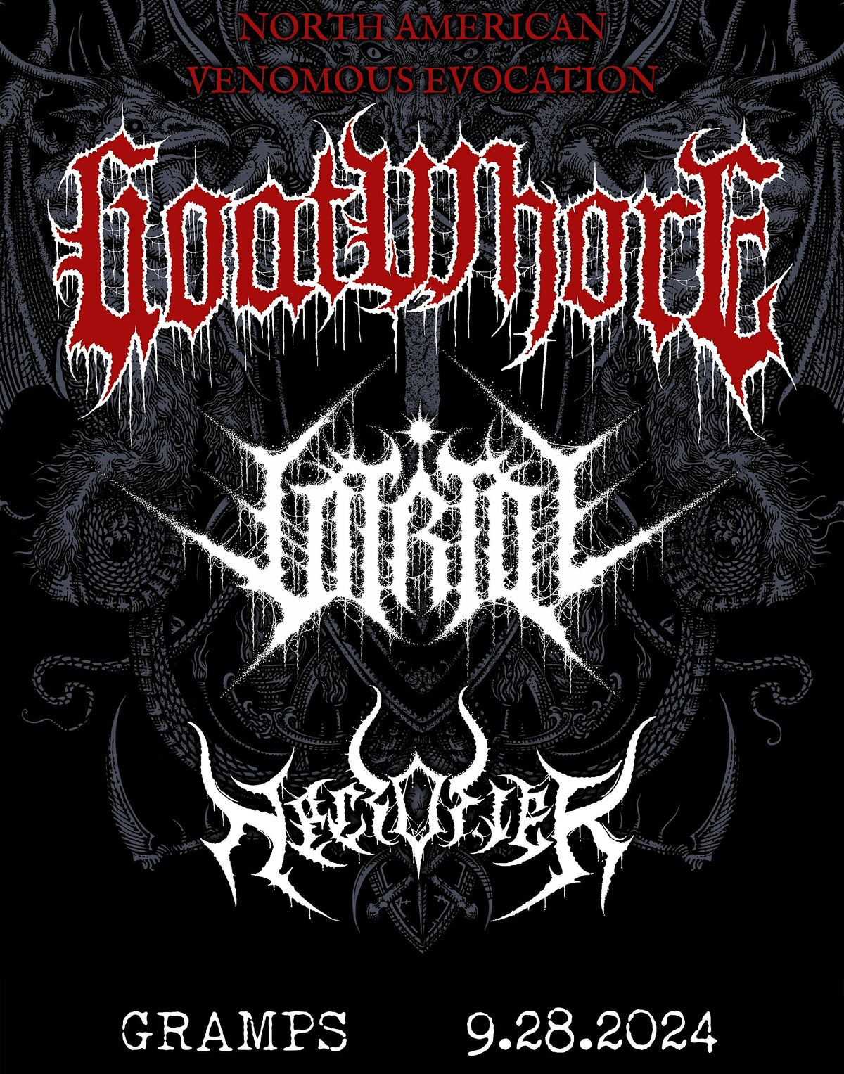 Goatwhore, Vitriol, and Necrofier in Miami