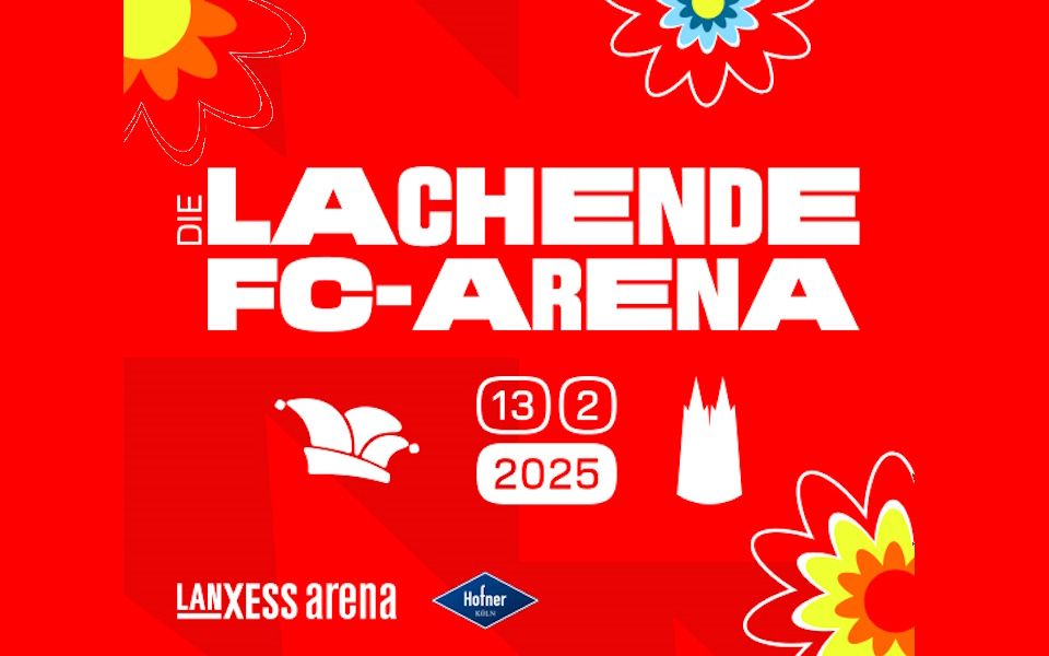 Lachende FC-Arena - LANXESS arena (K\u00f6ln)