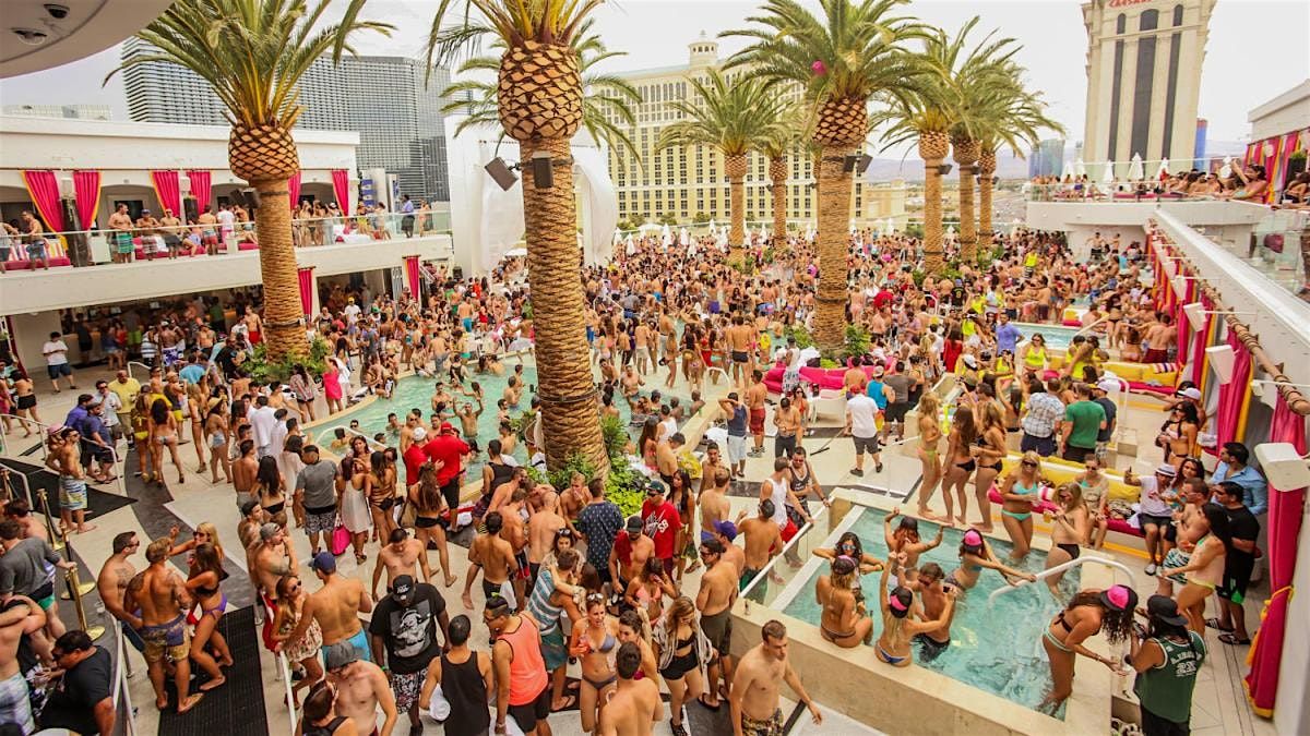 #1 POOL PARTY in Vegas - Free Drinks for Ladies!